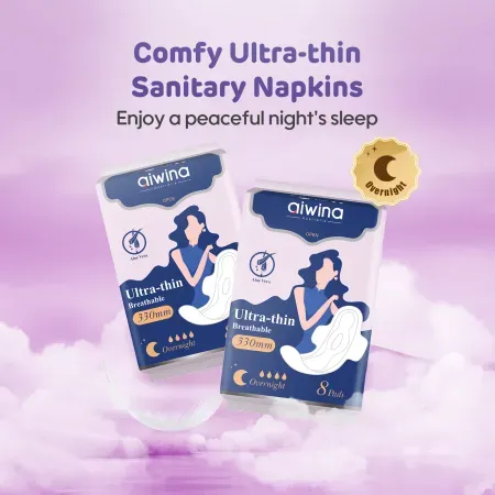 Serviettes Hygiéniques (noyau absorbant * 330mm de 8 serviettes)