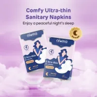 Serviettes Hygiéniques (noyau absorbant * 330mm de 8 serviettes)