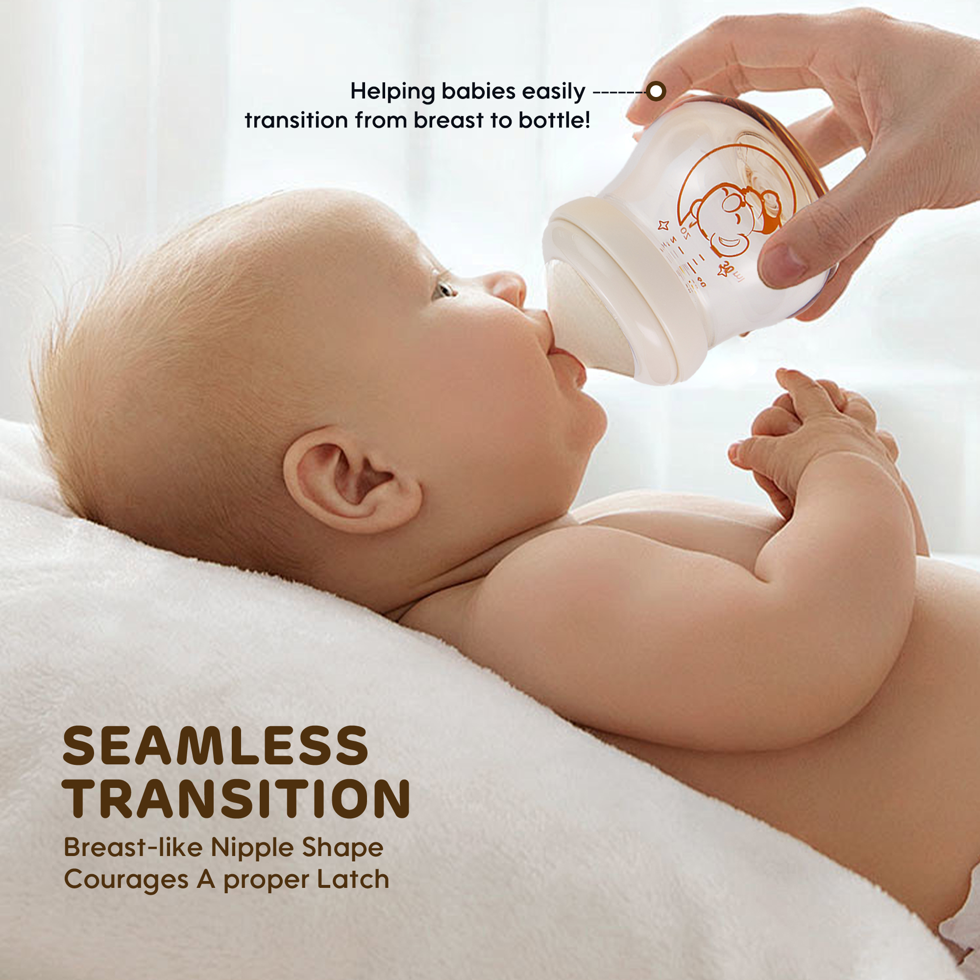 Biberons pour nouveau-né en Tritan